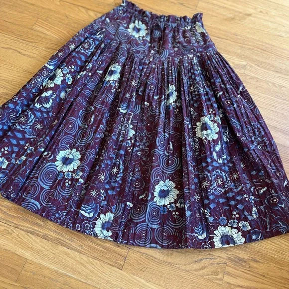 ULLA JOHNSON LOURDES MIDI SKIRT - Picture 2 of 9